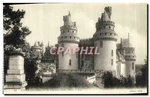 Ansichtskarte AK Pierrefonds Le Chateau Cote Sud