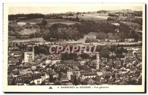 Cartes postales Bagneres de Bigorre Vue Generale
