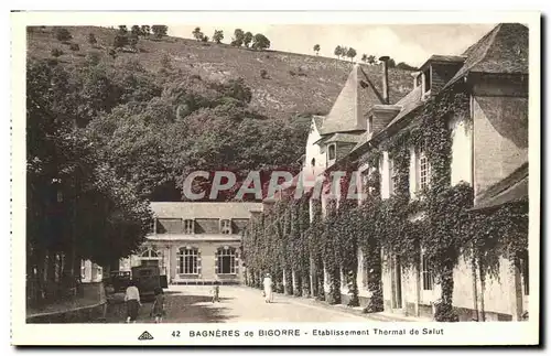 Cartes postales Bagneres de Bigorre Etabllissement Thermal de Salut