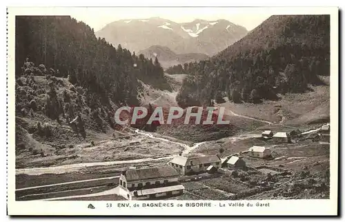 Cartes postales Bagneres de Bigorre La Vallee du Garet