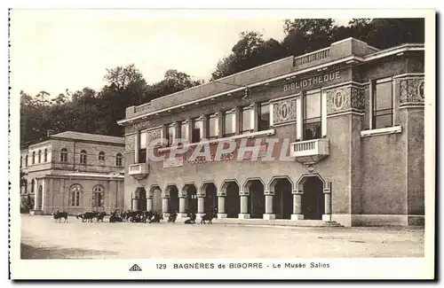 Ansichtskarte AK Bagneres de Bigorre Le Musee Salies