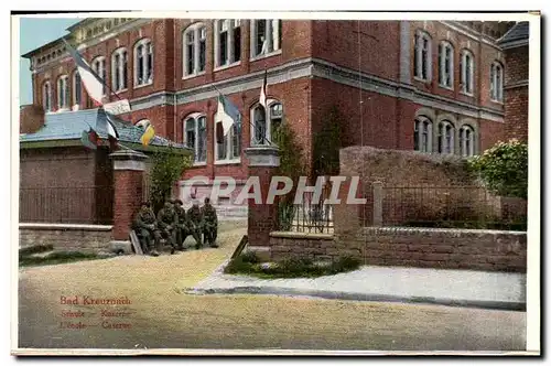 Ansichtskarte AK Bad kreuznach Schule Kaserne Militaria