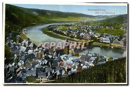 Cartes postales Berncastel Cues Blick vom Doktorberg