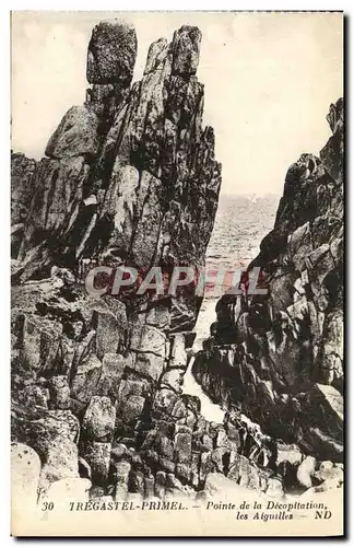 Cartes postales Tregastel Primel Pointe de la Decapitation les Aiguilles