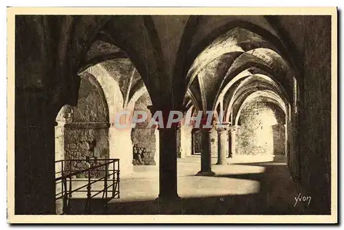 Ansichtskarte AK Le Mont St Michel Abbaye Le Promenoir