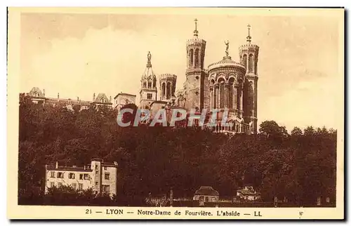 Cartes postales Lyon Notre Dame de Fourviere L abside
