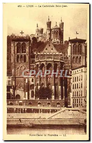 Cartes postales Lyon Notre Dame de Fourviere