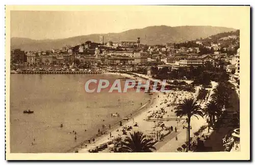 Cartes postales Cannes La Croisette et le Mont Chevalier