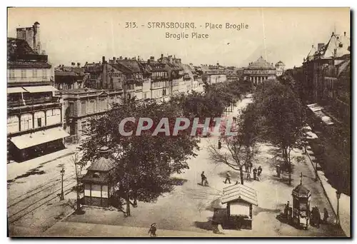 Cartes postales Strasbourg Place Broglie