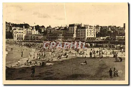 Cartes postales Cote D Emeraude Dinard La Plage a L Heure du Bain