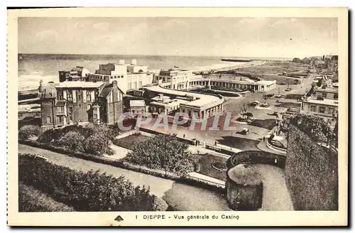 Cartes postales Dieppe Vue Generale du Casino