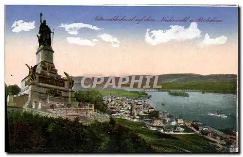 Cartes postales Nationaldenkmal aud fem Niederwald u Rudelsheim