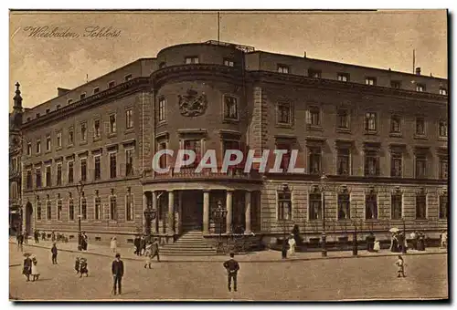 Cartes postales Chateau Wiesbaden