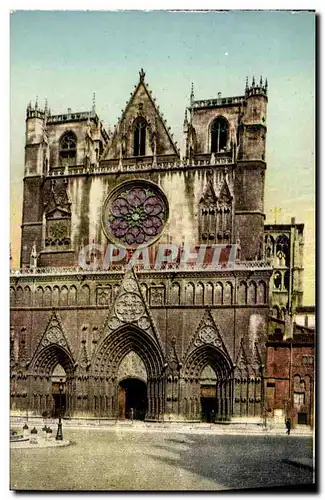 Cartes postales Lyon La Cathedrale Saint Jean