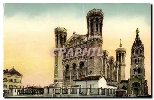 Cartes postales Lyon Notre Dame De Fourviere et L Archeveche