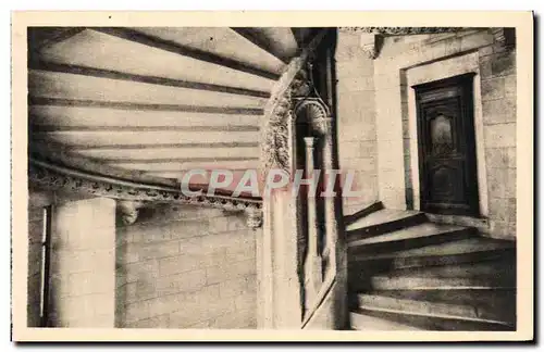 Cartes postales Chateau De Chaumont Sur Loire Le grand escalier