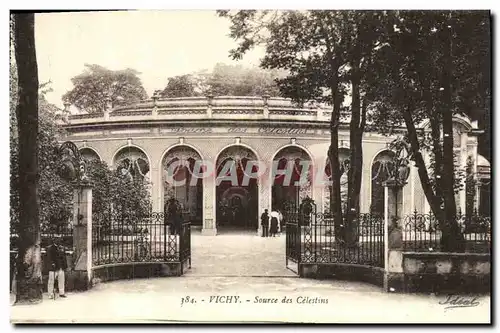 Cartes postales Vichy Source des Celestins