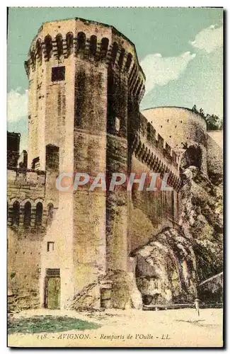 Cartes postales Avignon Remparts de L Oulle