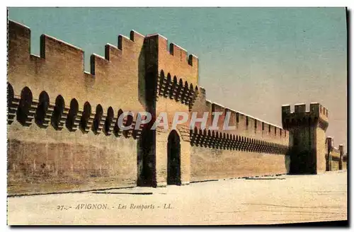 Cartes postales Avignon Les Remparts