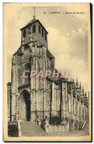 Cartes postales Lisieux Eglise St Jacques