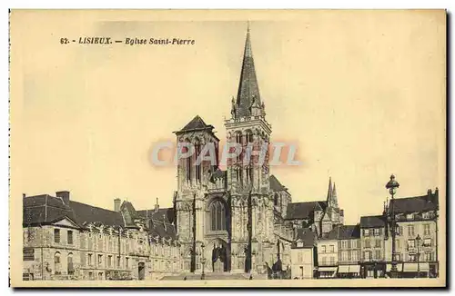 Cartes postales Lisieux Eglise St Pierre