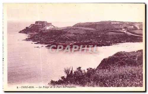 Ansichtskarte AK Trez Hir La Plage et Fort Berthaume