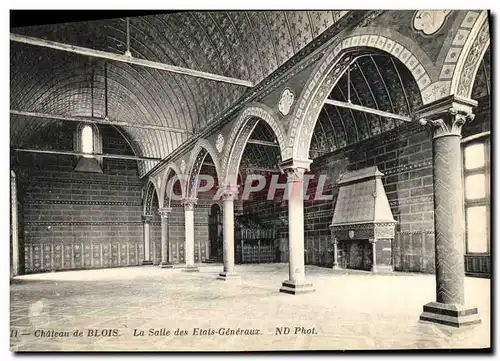 Cartes postales Blois La Salle des Etats Generaux