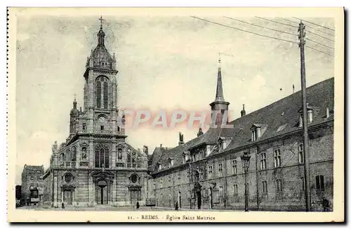 Cartes postales Remis Eglise Saint Maurice