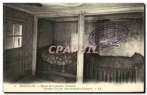 Ansichtskarte AK Bazeilles Maison de la Derniere Cartouche Chambre ou fut tiree la derniere cartouche