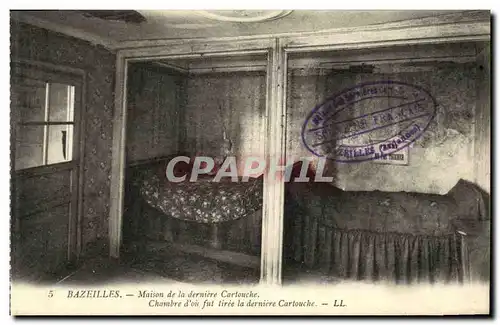 Cartes postales Bazeilles Maison de la Derniere Cartouche Chambre ou fut tiree la derniere cartouche