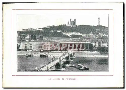 Cartes postales Lyon Le Coteau de Fourviere