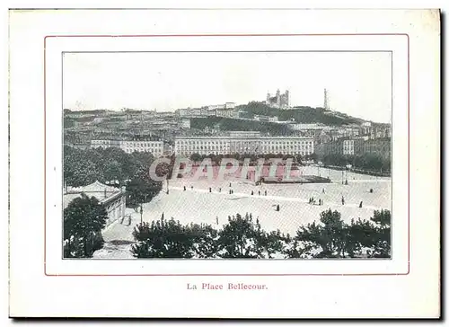 Cartes postales Lyon La Place Bellecour