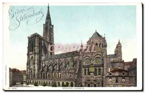 Cartes postales Strasbourg Gruss