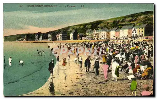 Cartes postales Boulogne sur Mer La Plage