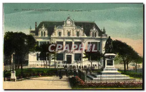 Cartes postales Boulogne sur Mer Le Nouvelle Poste