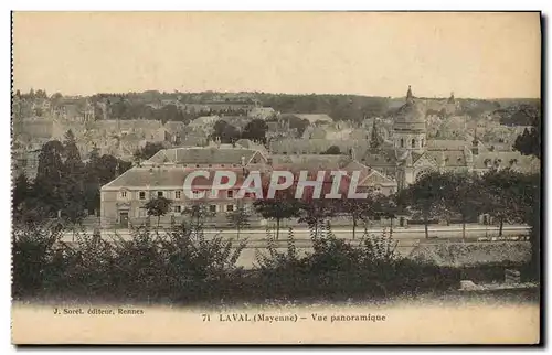 Cartes postales Laval Vue Panoramique