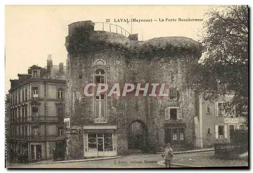 Cartes postales Laval La Porte Beucheresse Boulangerie Patisserie