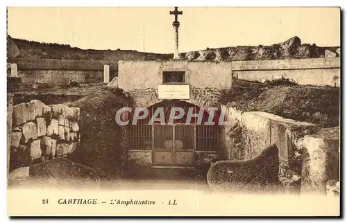 Cartes postales Carthage L Amphitheatre