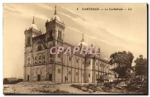 Cartes postales Carthage La Cathedrale