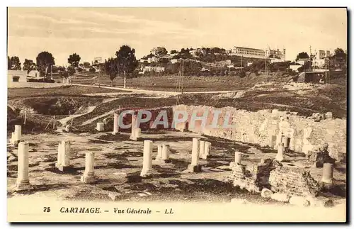 Cartes postales Carthage Vue Generale