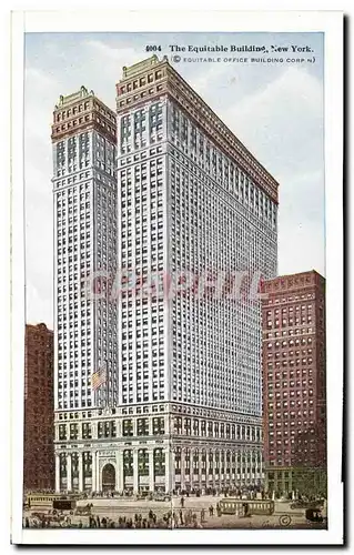 Cartes postales The Equitable Building New York