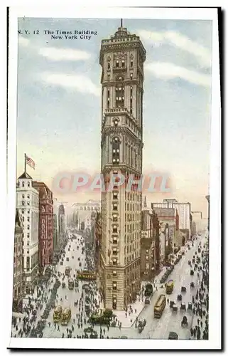 Cartes postales The Times Building New York