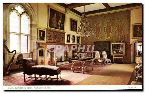Cartes postales moderne Queen Euzaseth s Room Penshurst Place