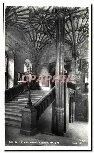 Ansichtskarte AK Oxford The hall stairs Christ Church