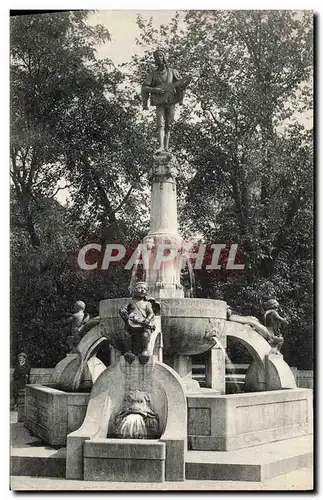 Cartes postales Nurnberg Minnesangerbrunnen