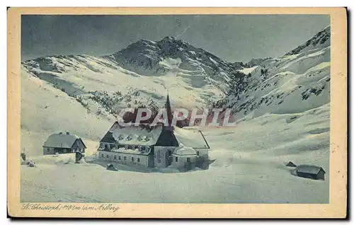 Ansichtskarte AK St Christoph Am ARlberg