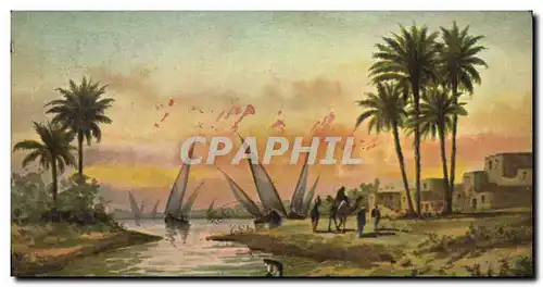 Cartes postales Native Village near Caire Egypte