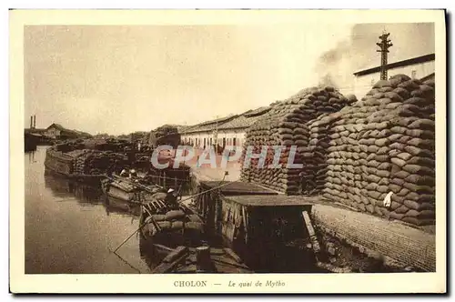 Cartes postales Cholon le quai de Mytho