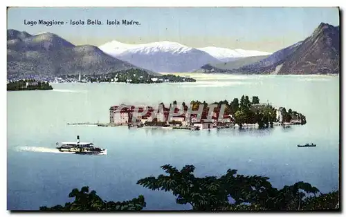 Cartes postales Lago Maggiore nIsola Bella Isola Madre