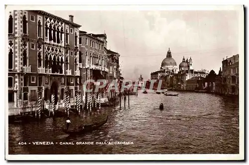 Ansichtskarte AK Venezia Canal Grande Dall Accademia
